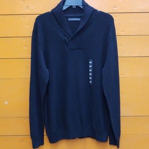 Sean John Men's NWT Black Long Sleeve Sweater XXL